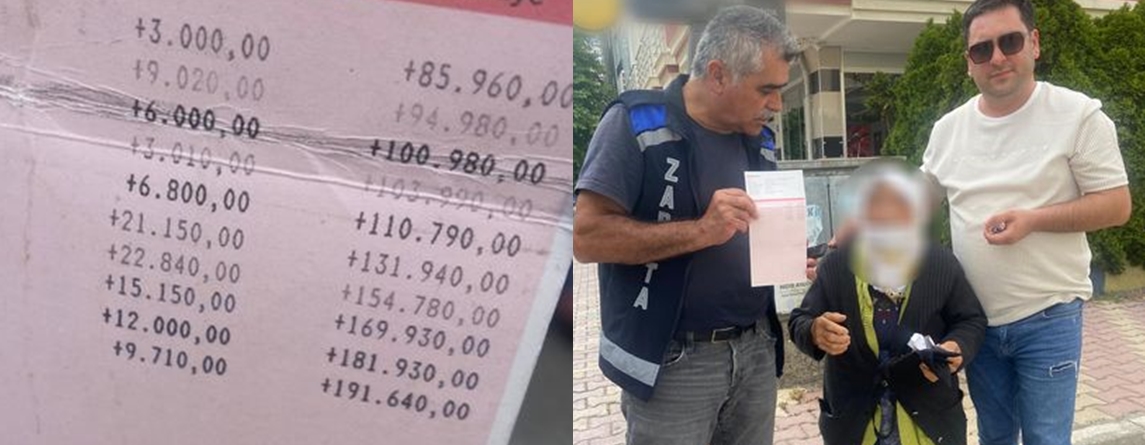DİLENCİ’NİN HESABINDAN 191 BİN TL ÇIKTI