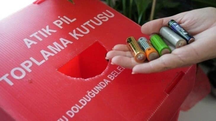 BELEDİYEDEN ÖDÜLLÜ ATIK  PİL TOPLAMA YARIŞMASI!