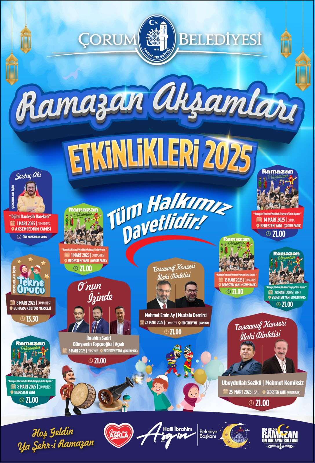RAMAZAN ETKİNLİKLERİ ÇORUM PARK’TA!