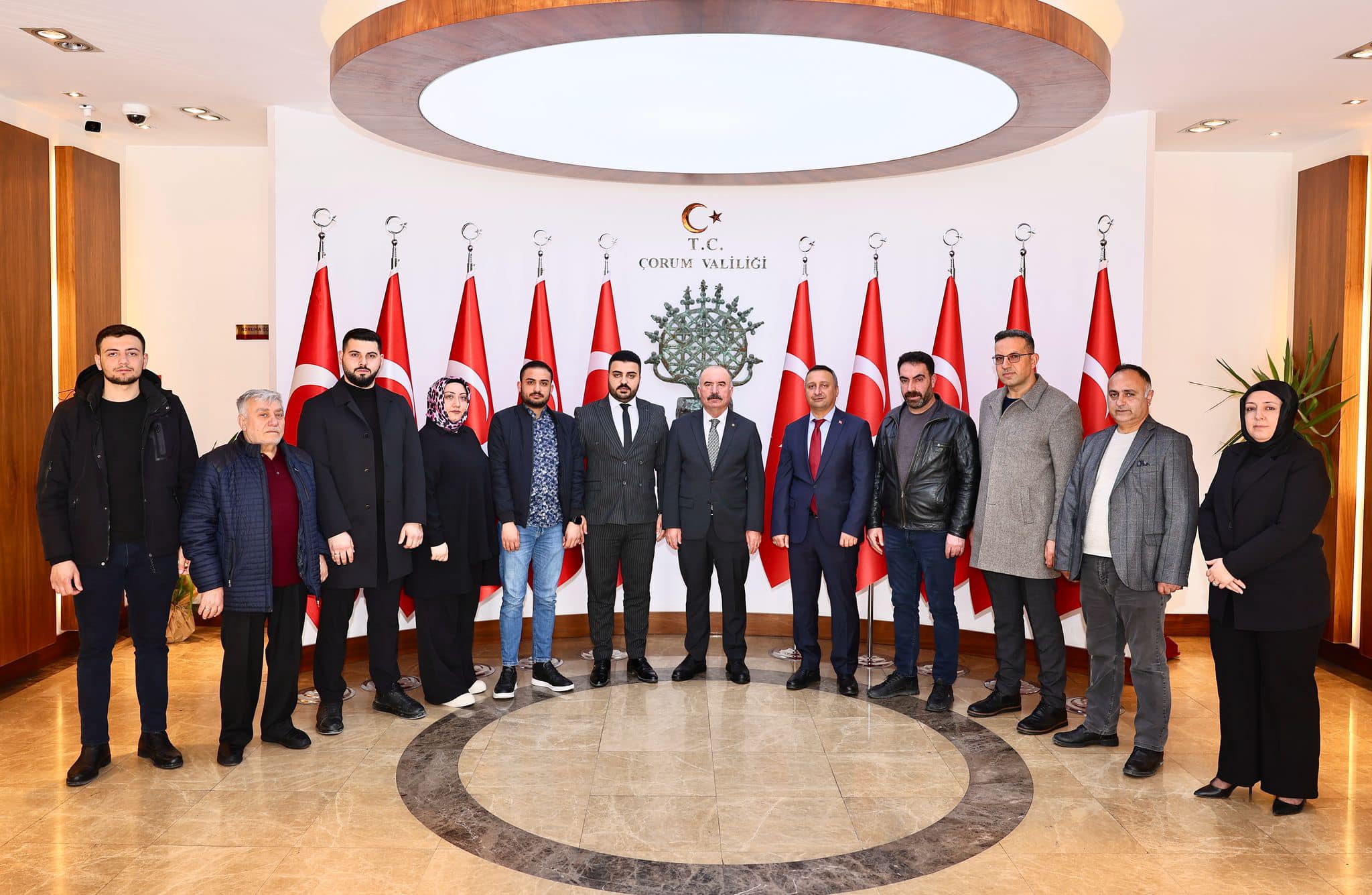 BİRLİK VAKFI’NDAN VALİ ÇALGAN’A ZİYARET!