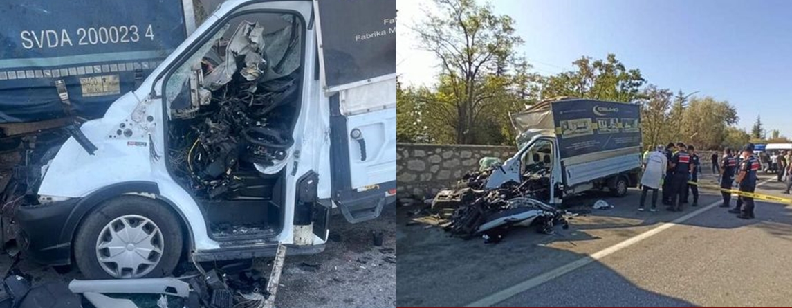 ÇORUM’DA FECİ KAZA, 3 ÖLÜ
