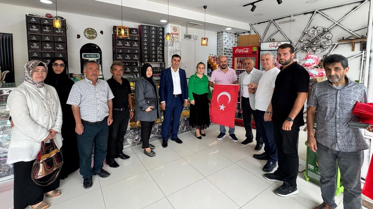 AK Parti Teşkilatından esnaf ziyareti