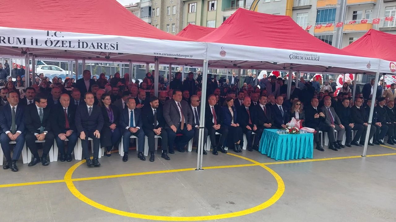 Milli Eğitim Bakanı Yusuf Tekin Çorum'da