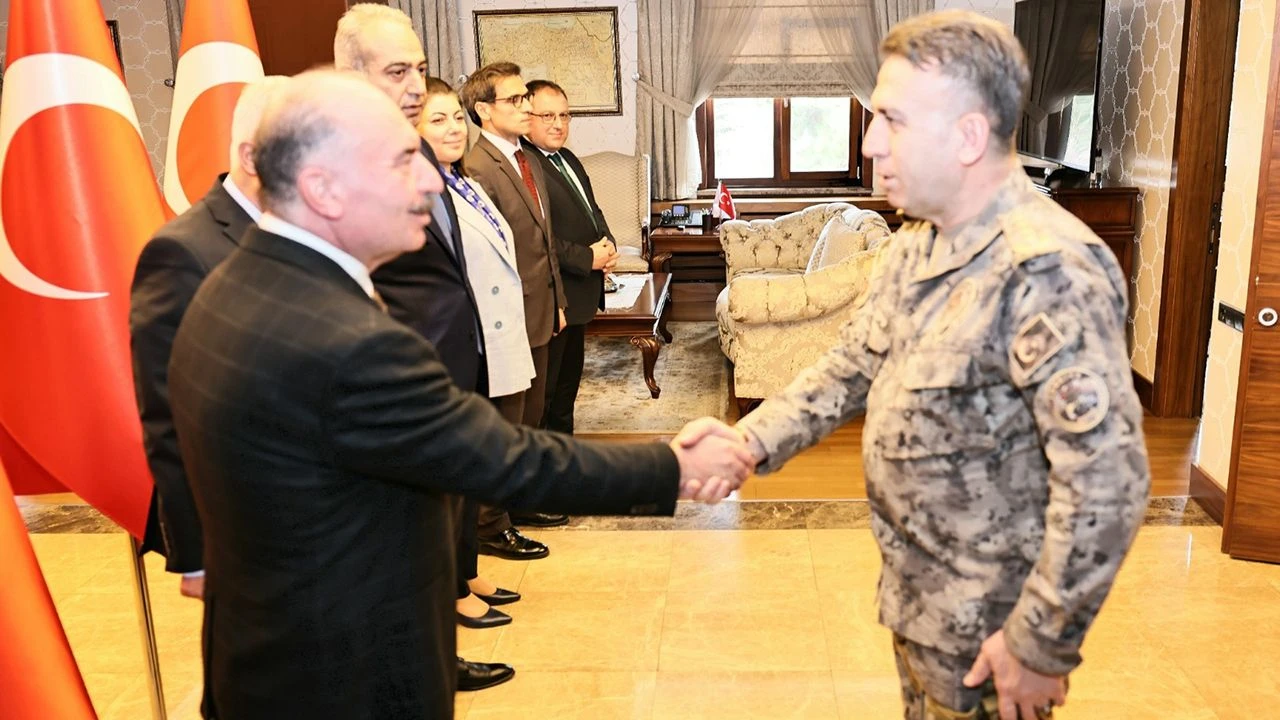 Çorum Valisi Ali Çalgan, Kamu Personelleri ile bayramlaştı