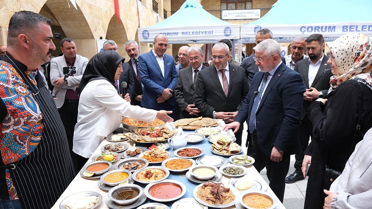 Çorum'un coğrafi işaretli HAZİNELERİ sofrada