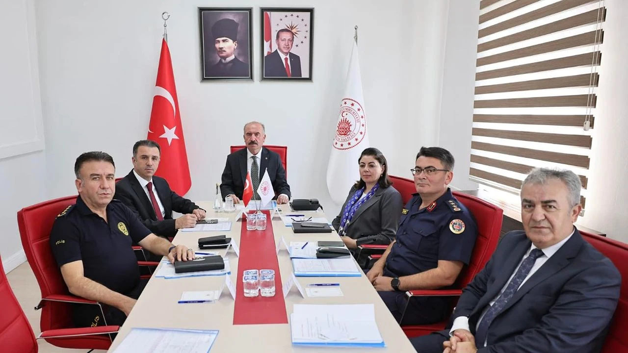 Çorum’da huzur ve güvenlik için eylem planı belirlendi