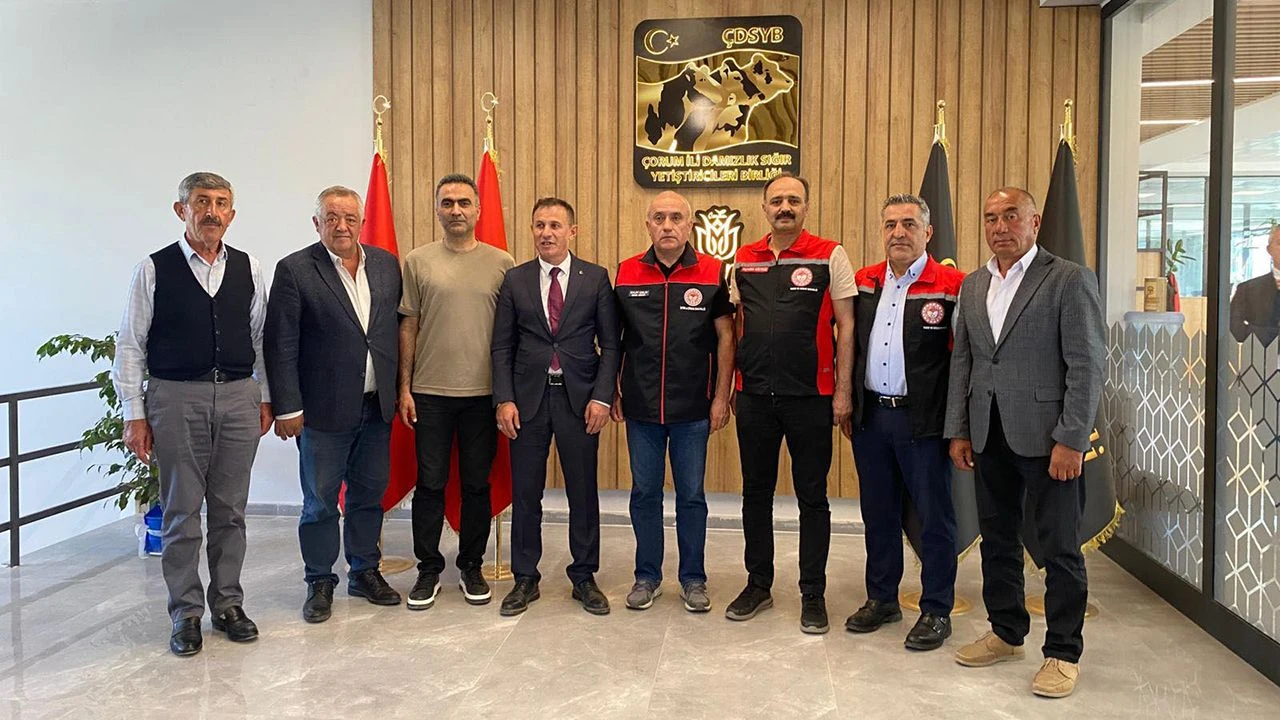 Çorum’da hayvancılıkta iş birliği güçleniyor