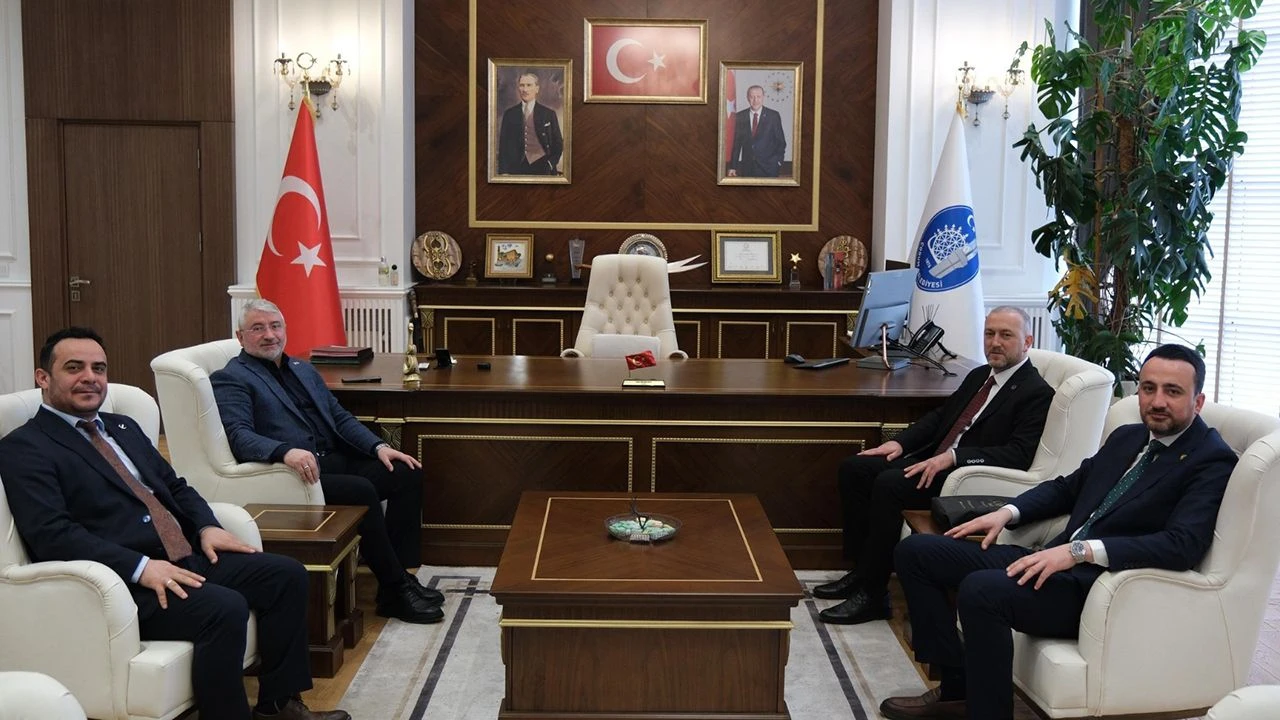 Yeniden Refah Partisi’nden Başkan Aşgın’a ziyaret